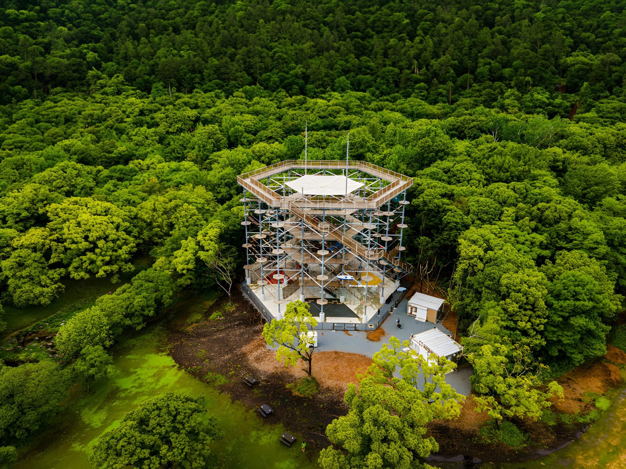 El circuito de aventura Wonder Adventure Park
